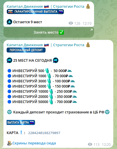 капитал движения стратегии роста отзывы