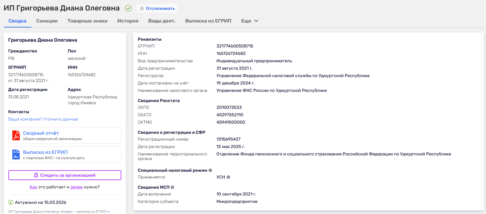 григорьева диана олеговна