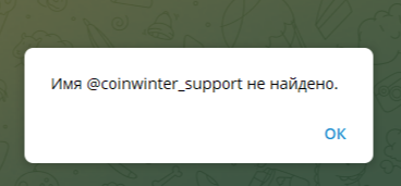 Coinwinter обменник