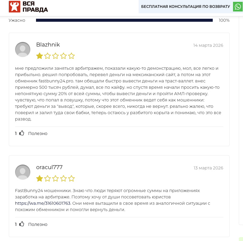 fastbunny 24 обменник