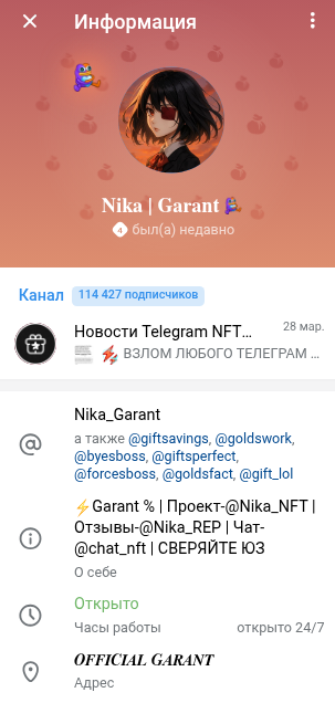 nika garant
