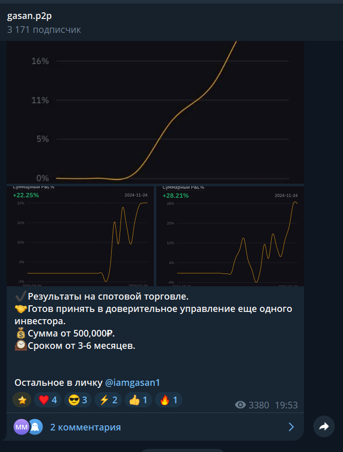gasan p2p отзывы