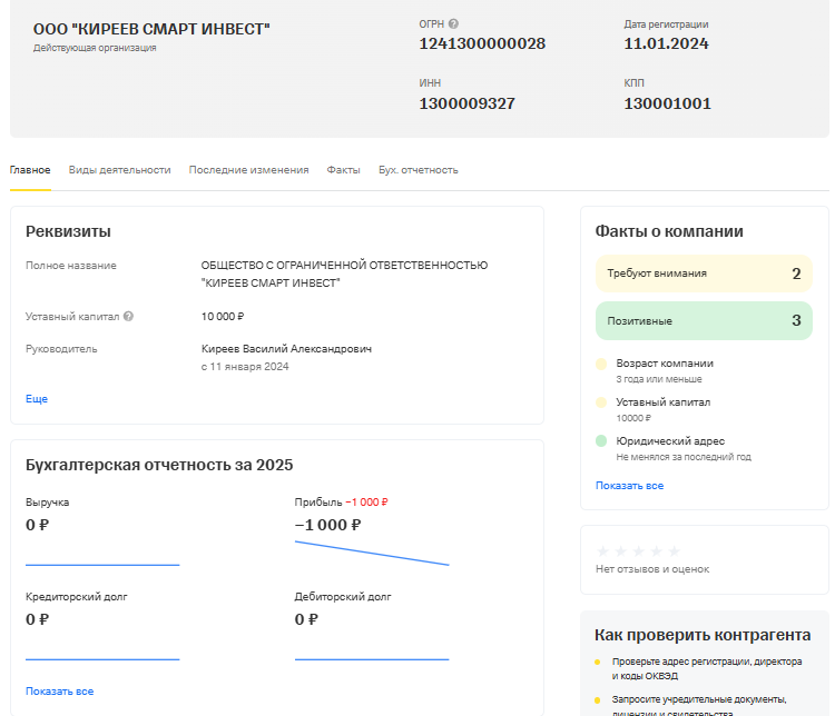 киреев смарт инвест отзывы