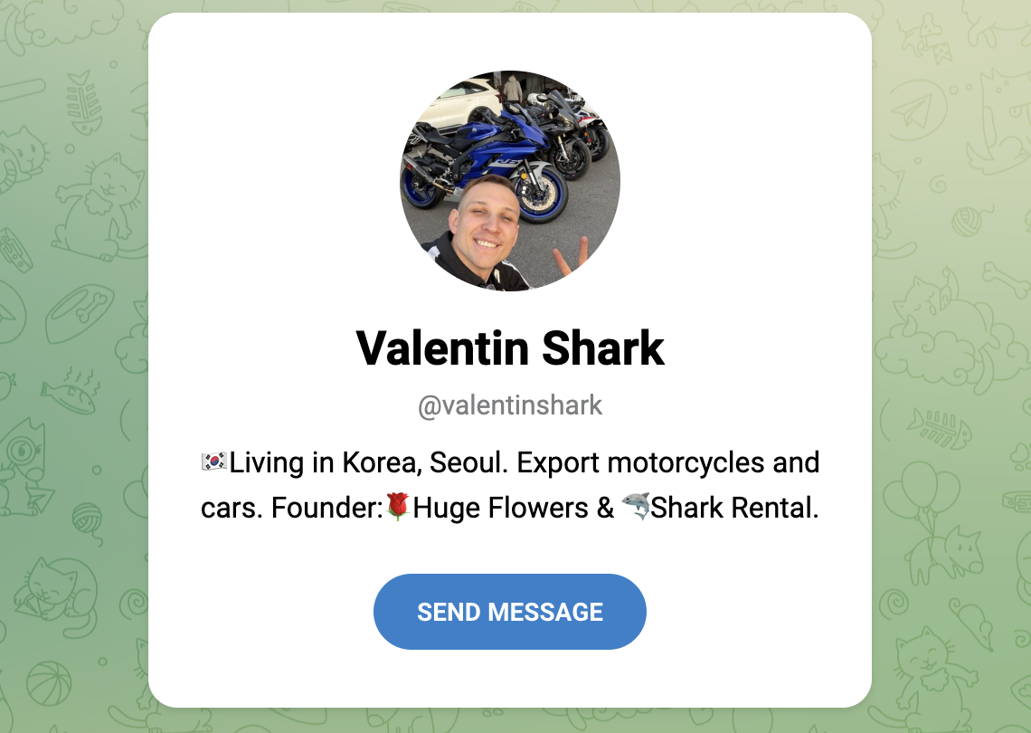 shark корея мото телеграмм канал отзывы