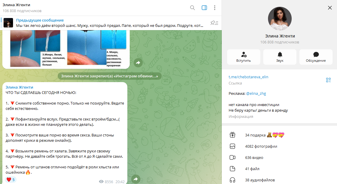 элина чеботарева