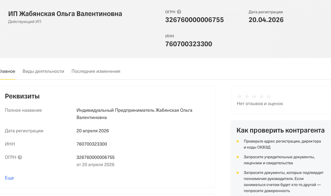 александра жабянская отзывы