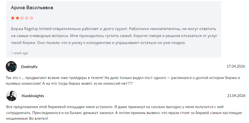 платформа flagship limited