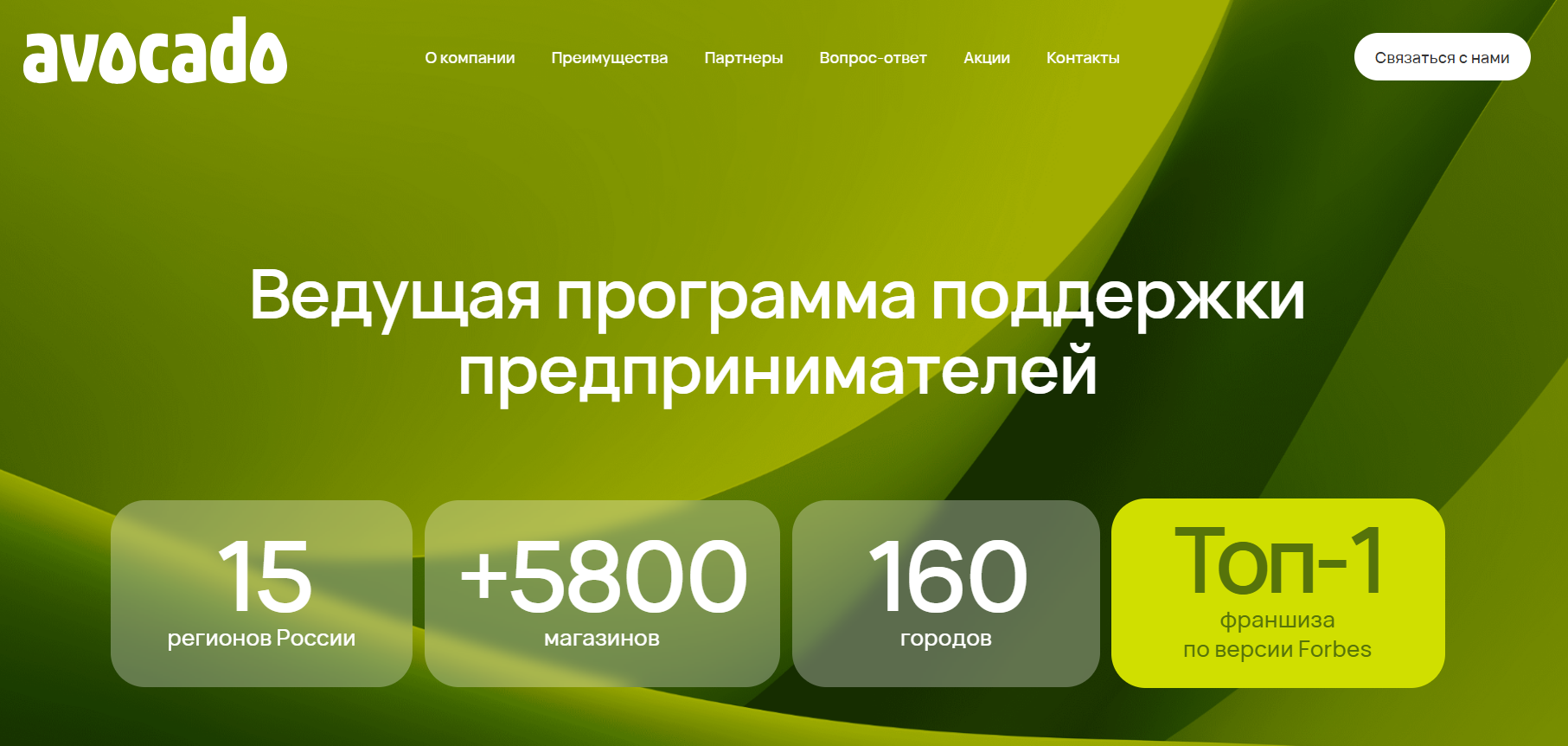 франшиза авокадо