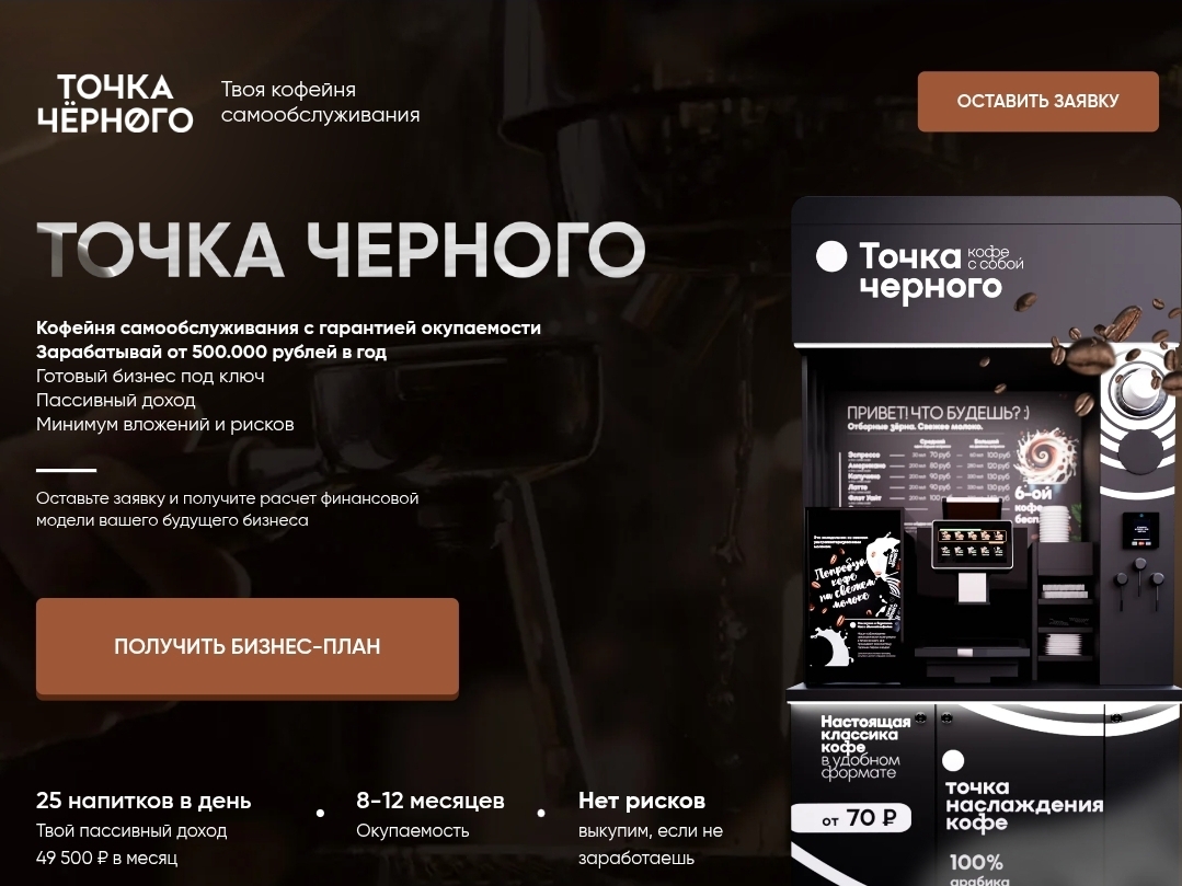 Франшиза Точка черного