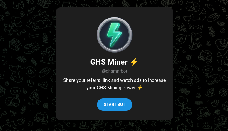 ghs miner telegram bot отзывы
