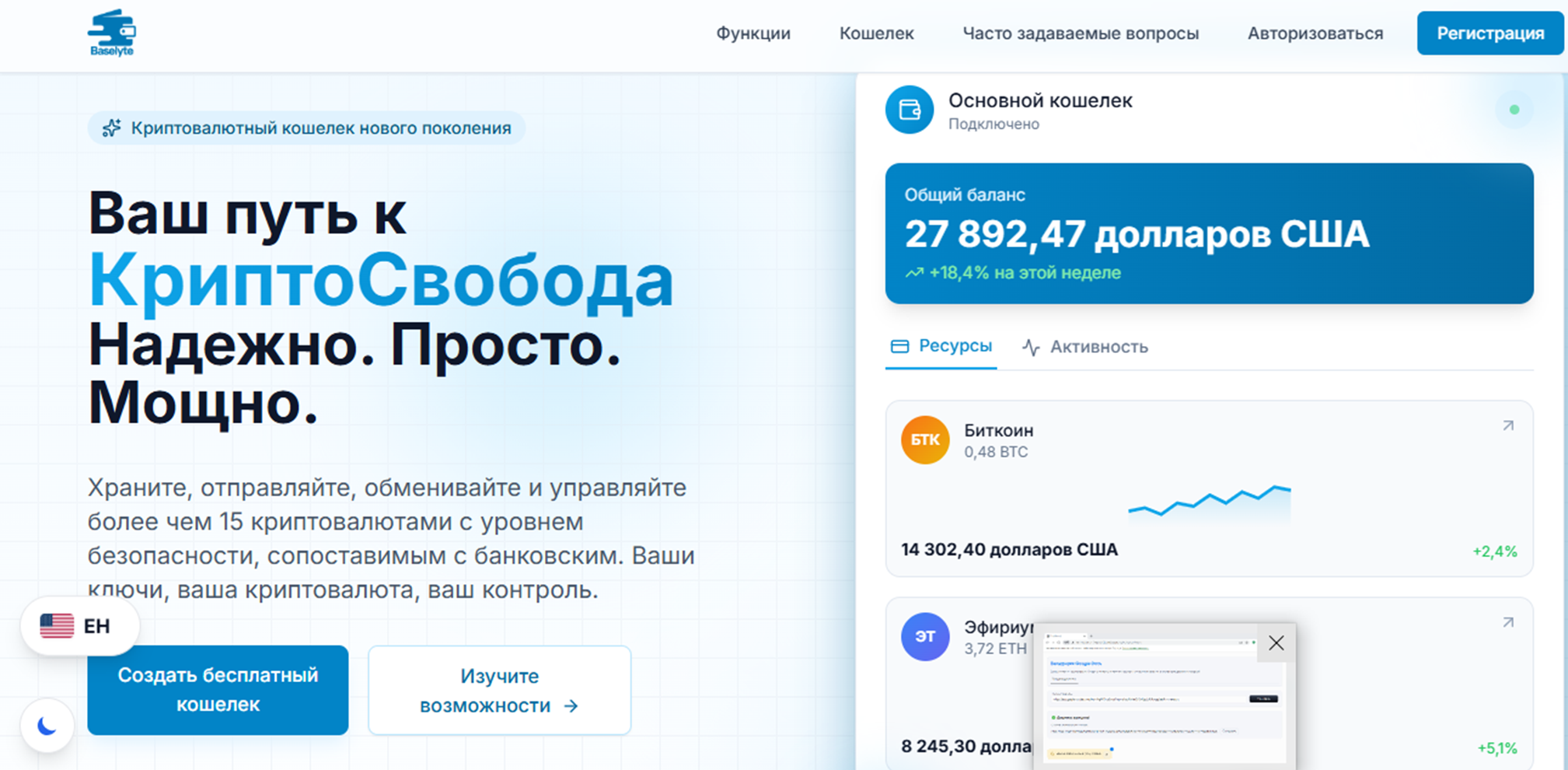 baselyte кошелек отзывы