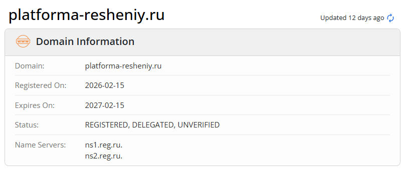 платформа решений ру