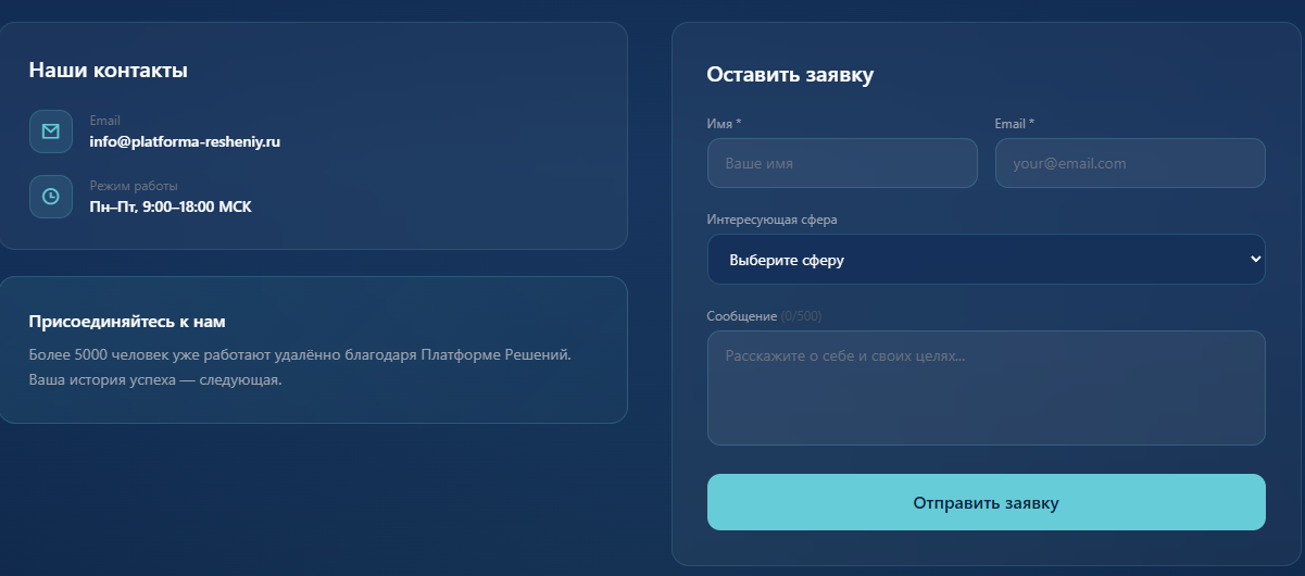 платформа решений ру отзывы