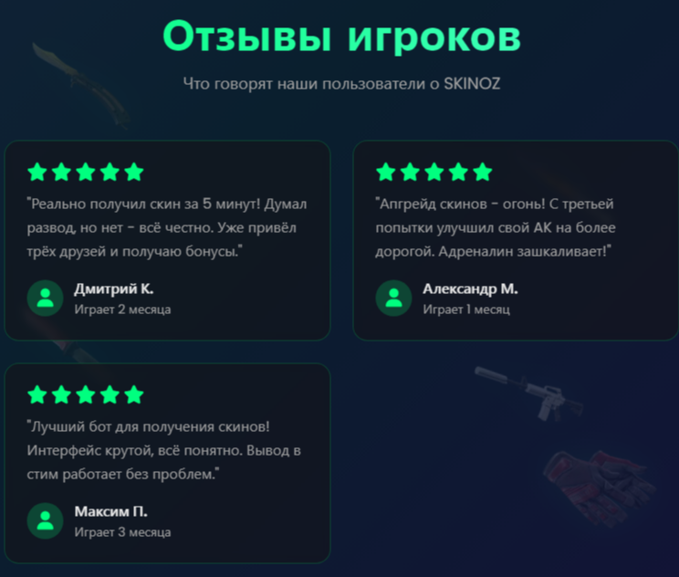 skinoz отзывы