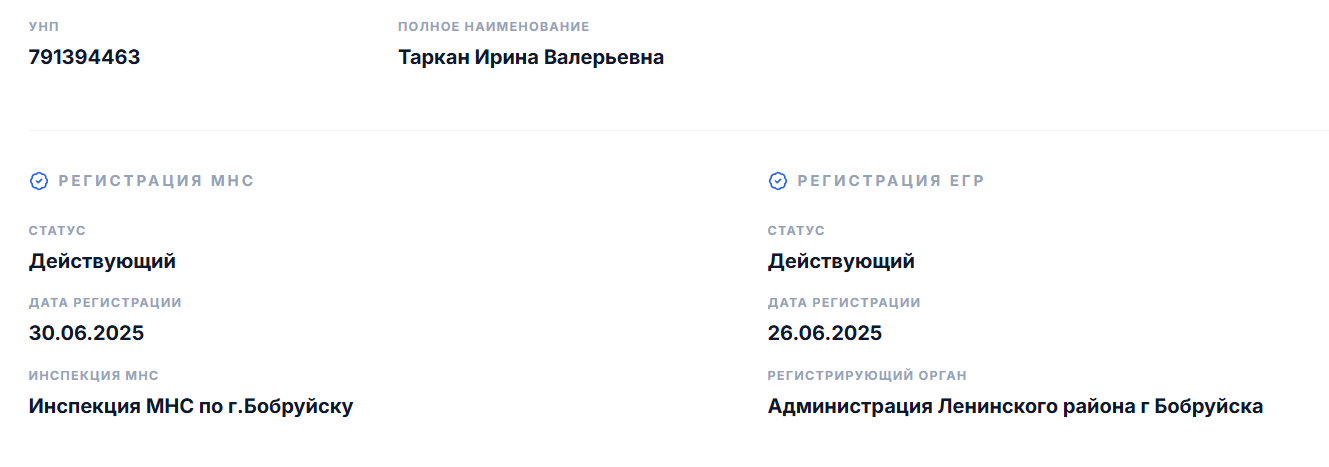 ирина таркан