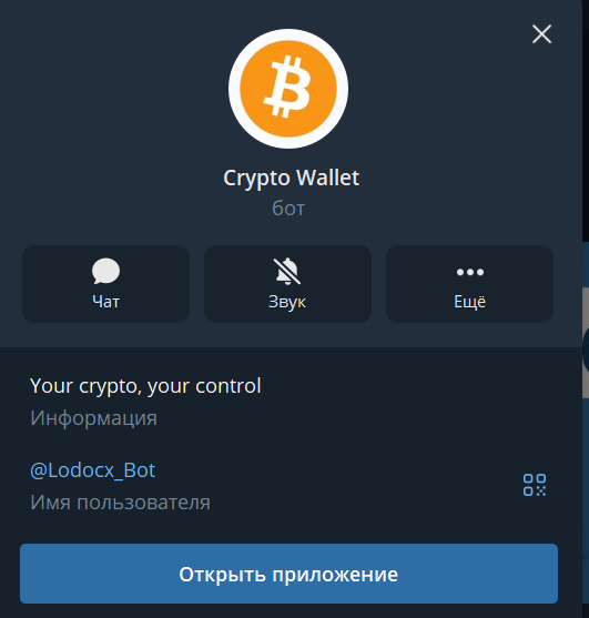 как можно проверить эту ссылку lodocx bot