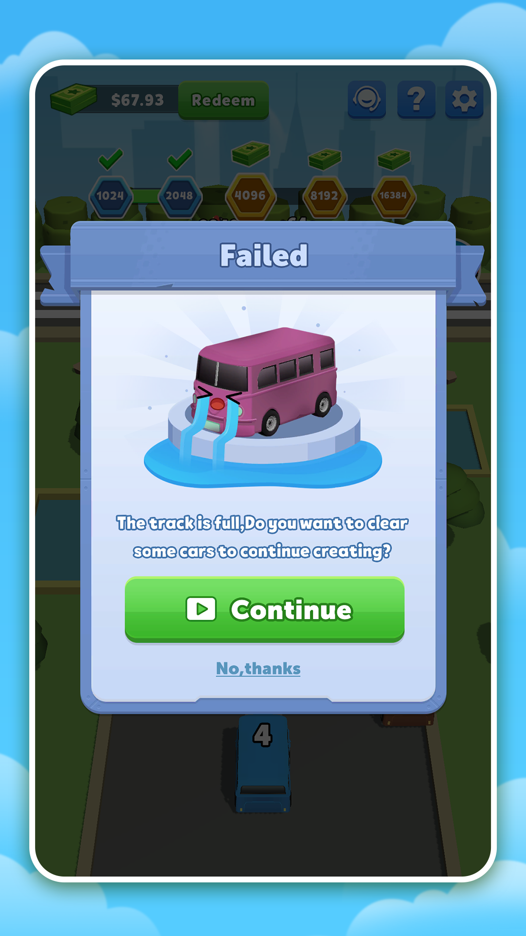 Bus Merge 2048 игра