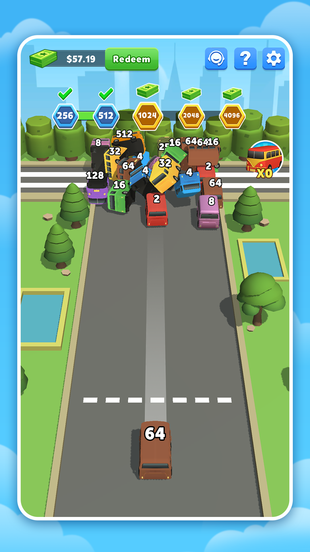 Bus Merge 2048 отзывы