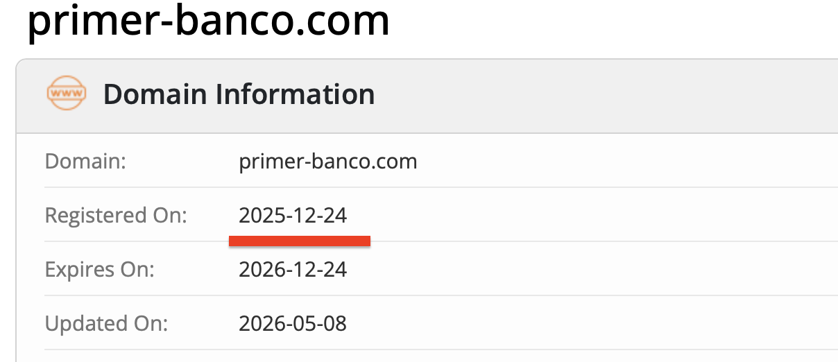 support primer banco com