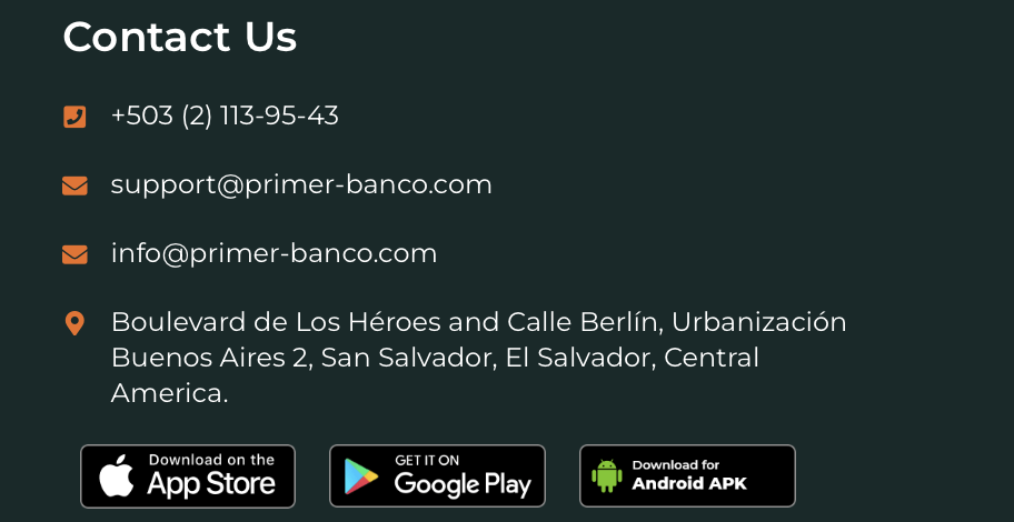 primer banco отзывы