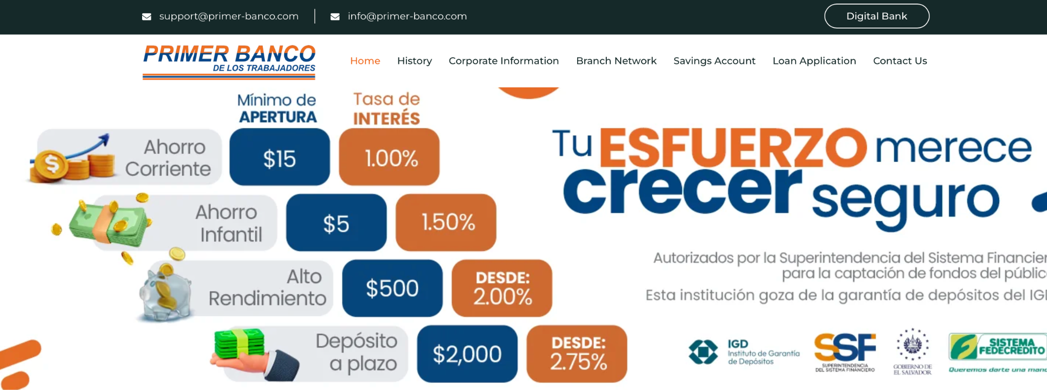 primer banco com отзывы