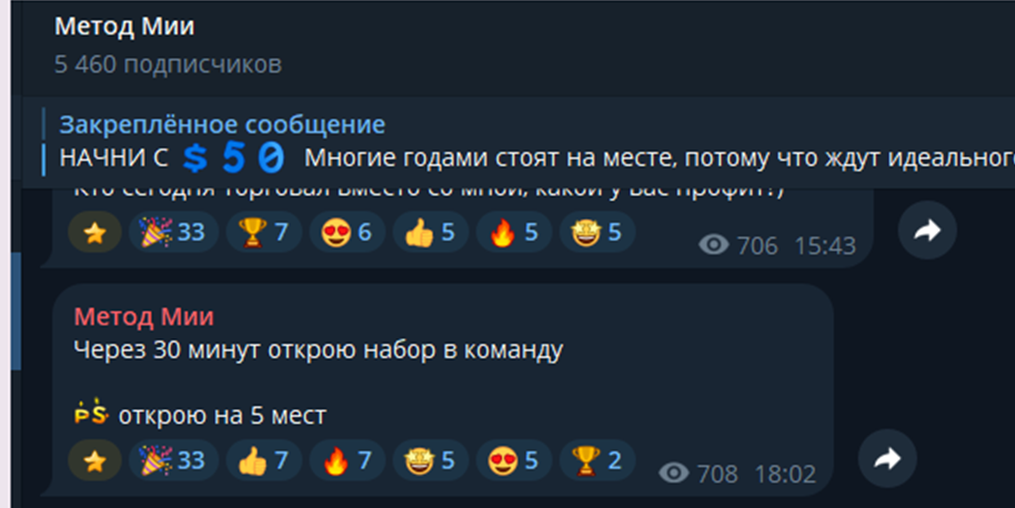 метод мии трейдинг