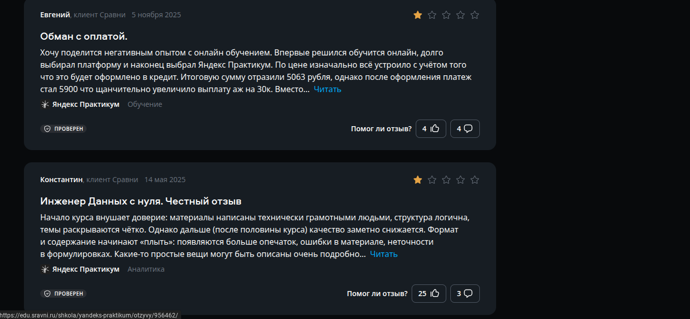 яндекс практикум data analyst