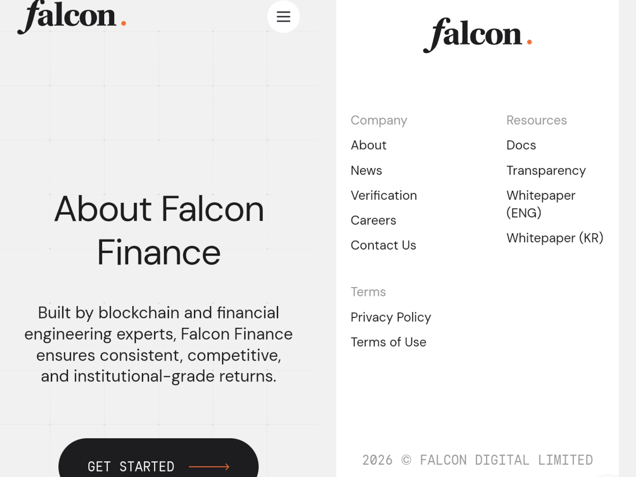 falcon finance
