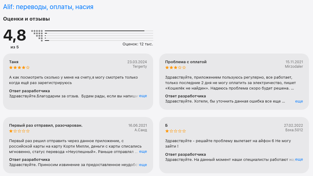pay alif mobi отзывы
