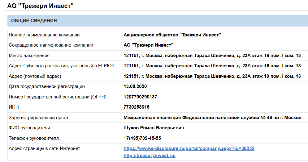 treasury invest отзывы