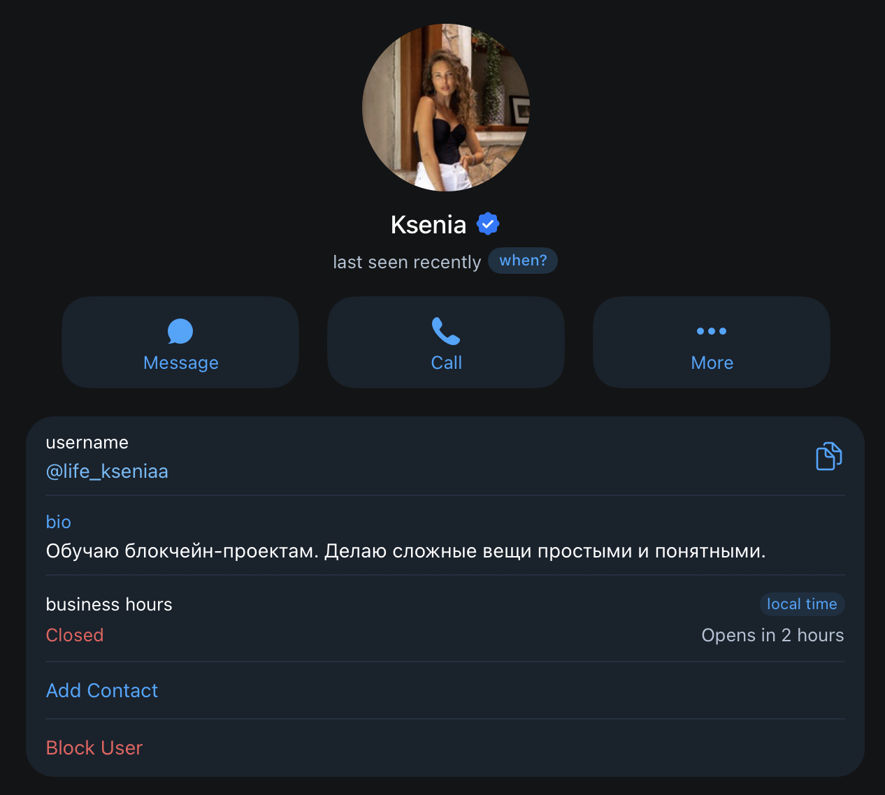 life kseniaa