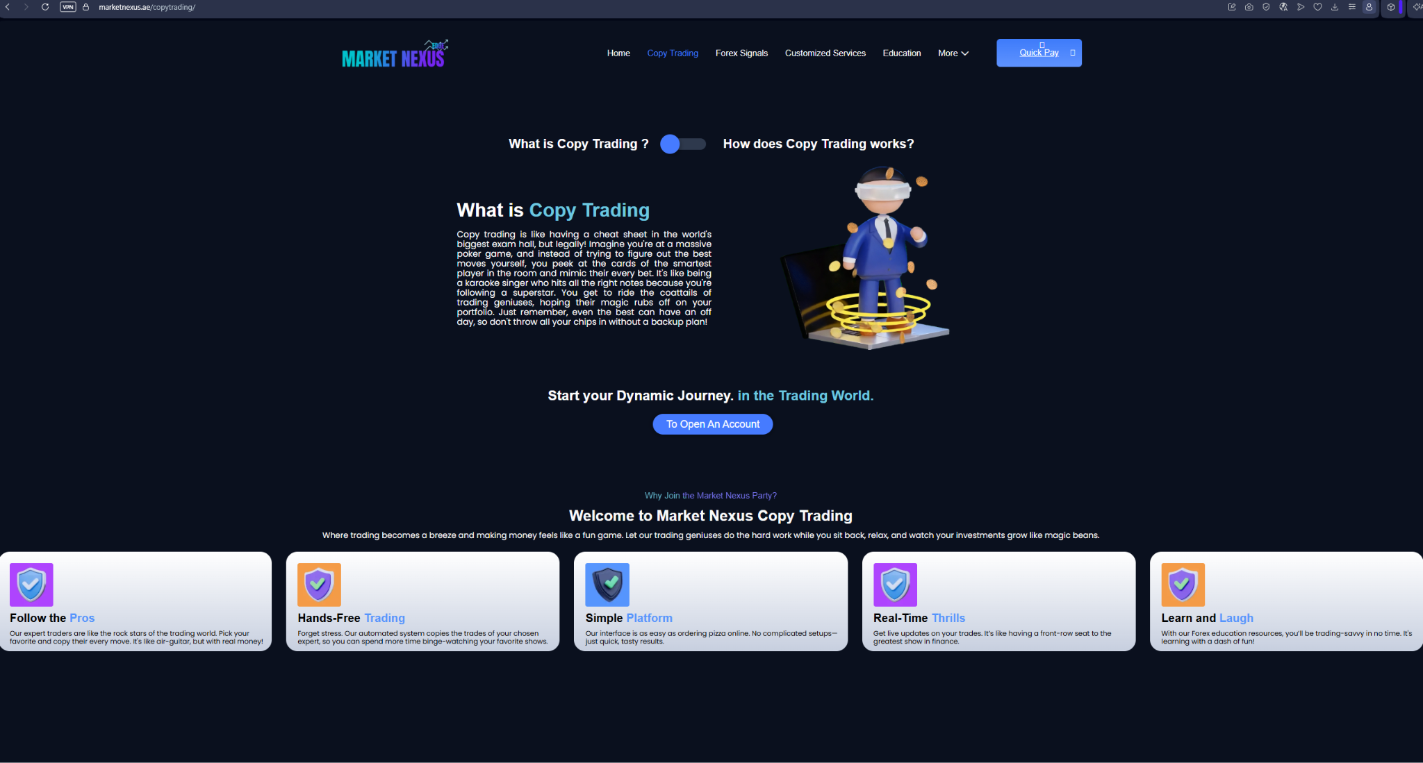 платформа market nexus