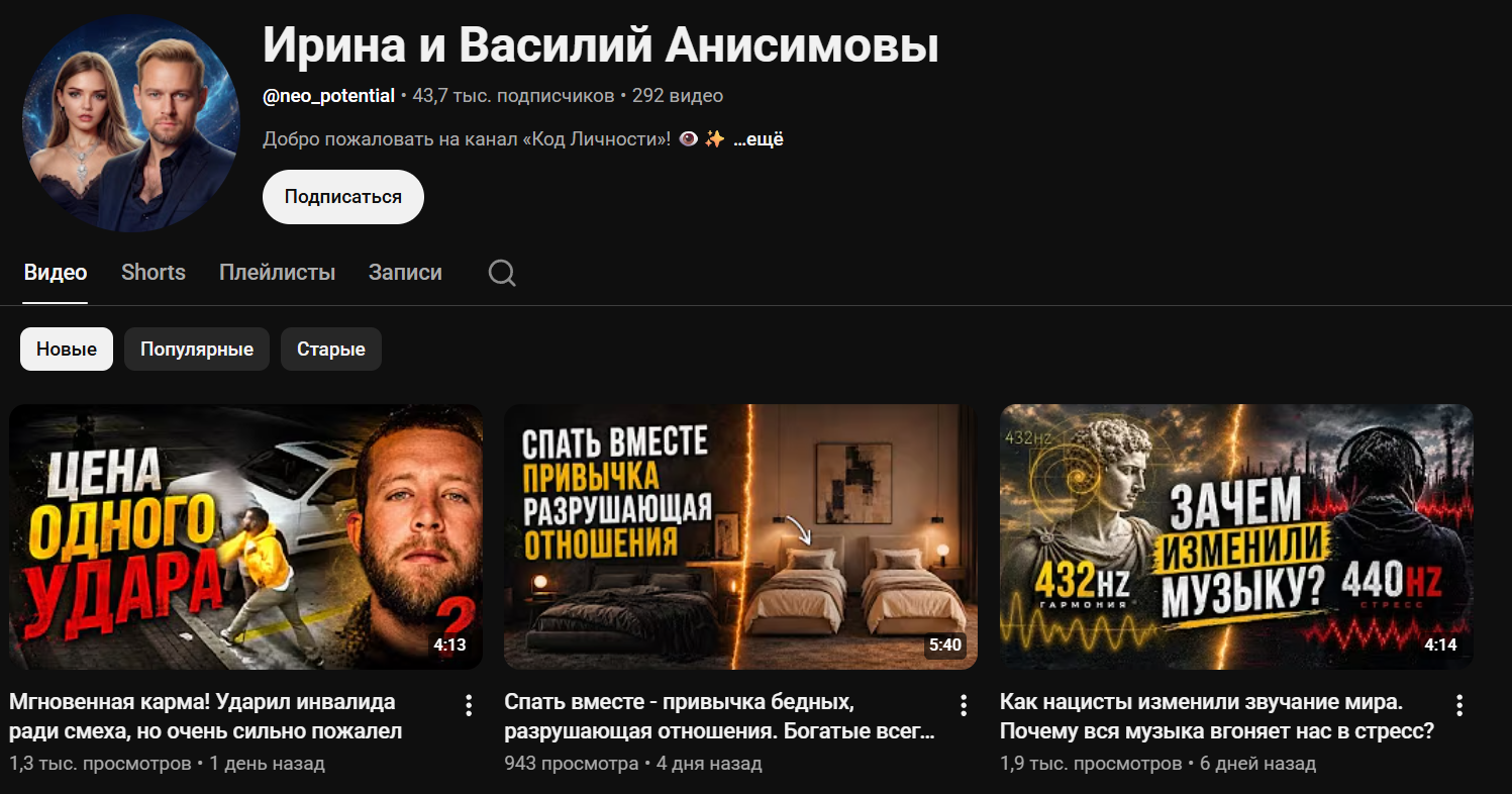василий анисимов потенциалы
