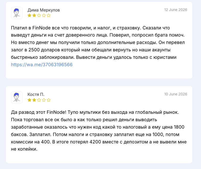 finnode крипта