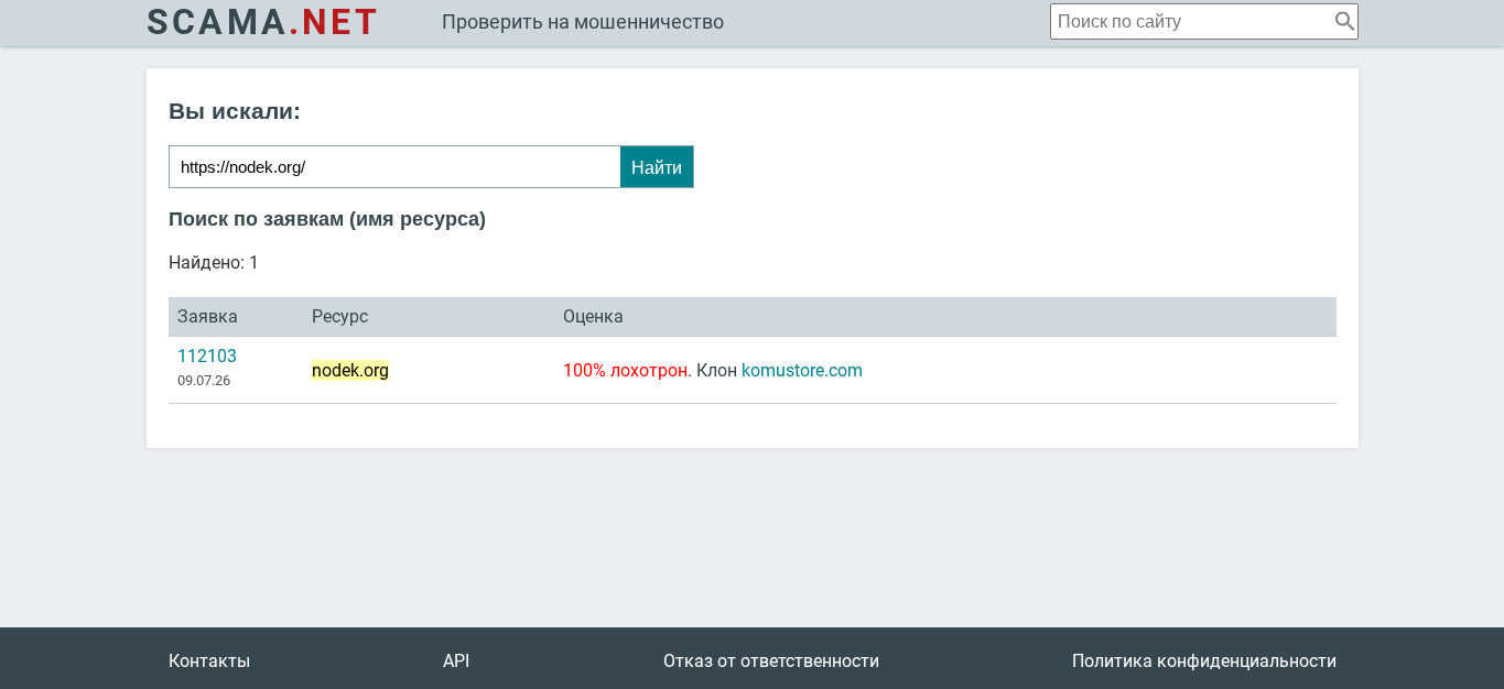 nodek org обменник