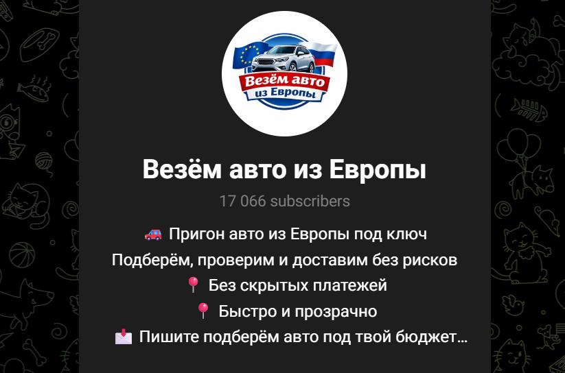 vezem avto from eu отзывы