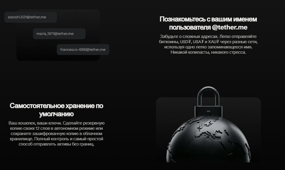 тезер криптокошелек