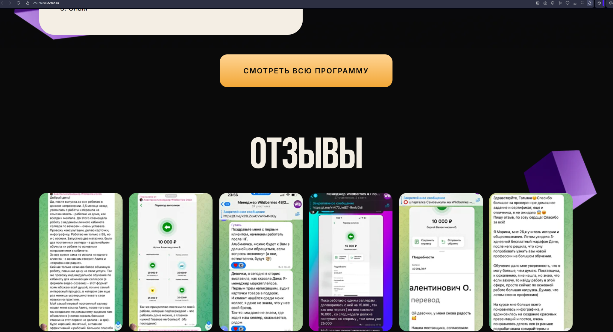 wildcard онлайн школа маркетплейсов