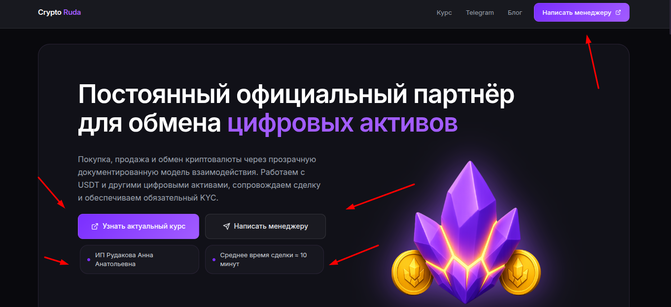 crypto ruda отзывы