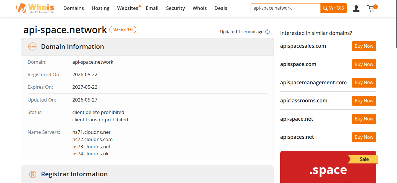 api space