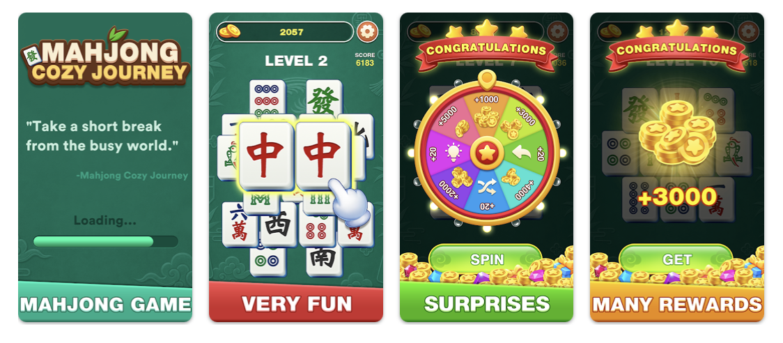 mahjong cozy journey вывод денег