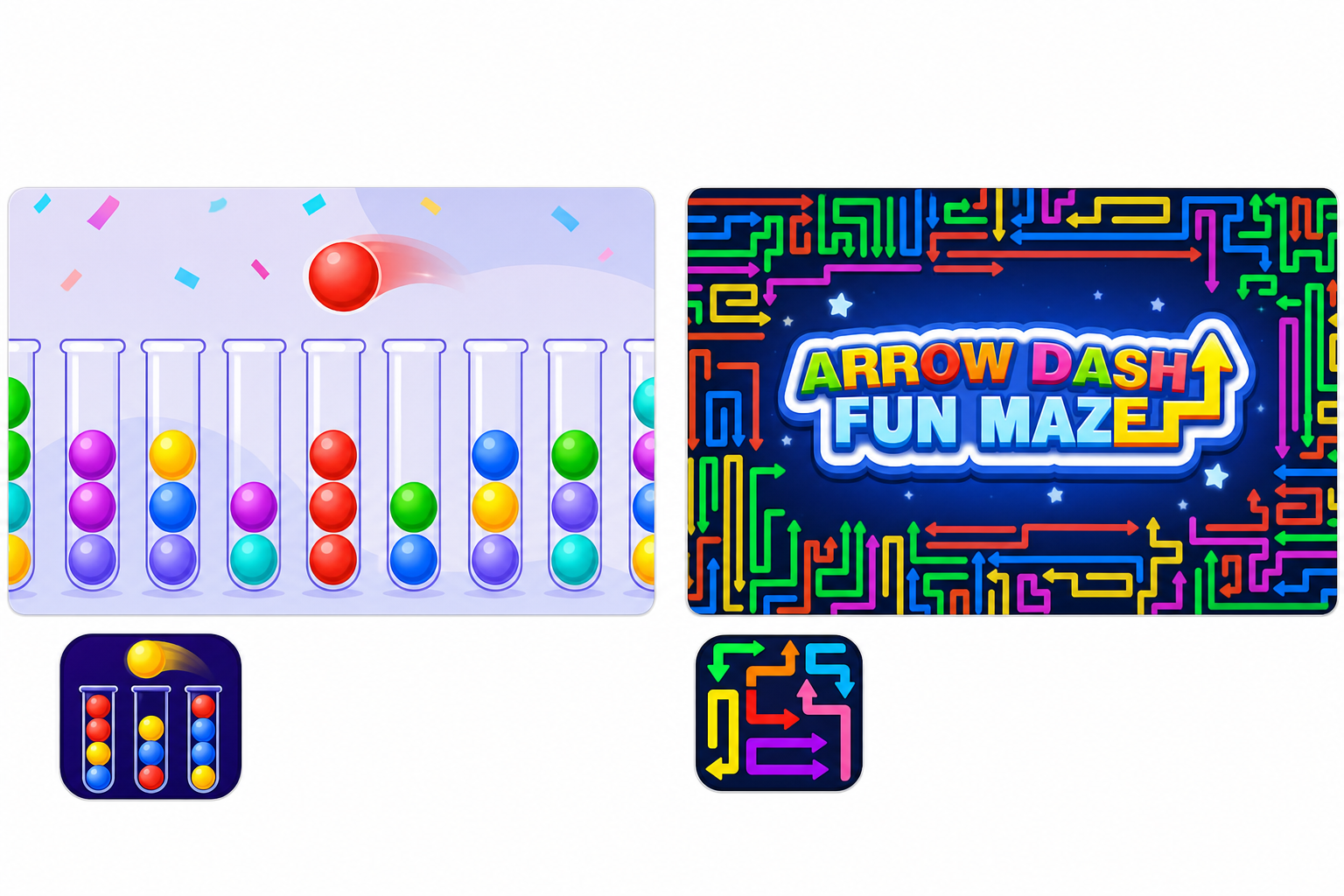 Arrow Dash Fun Maze