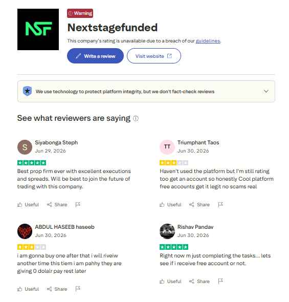 nextstagefunded prop отзывы