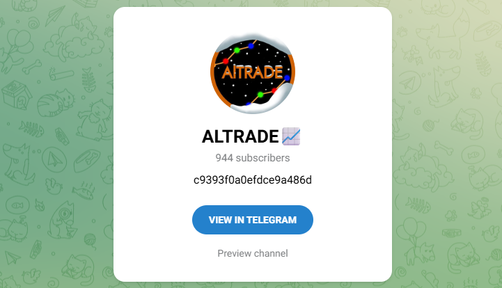 andrey altrade канал в тг отзывы