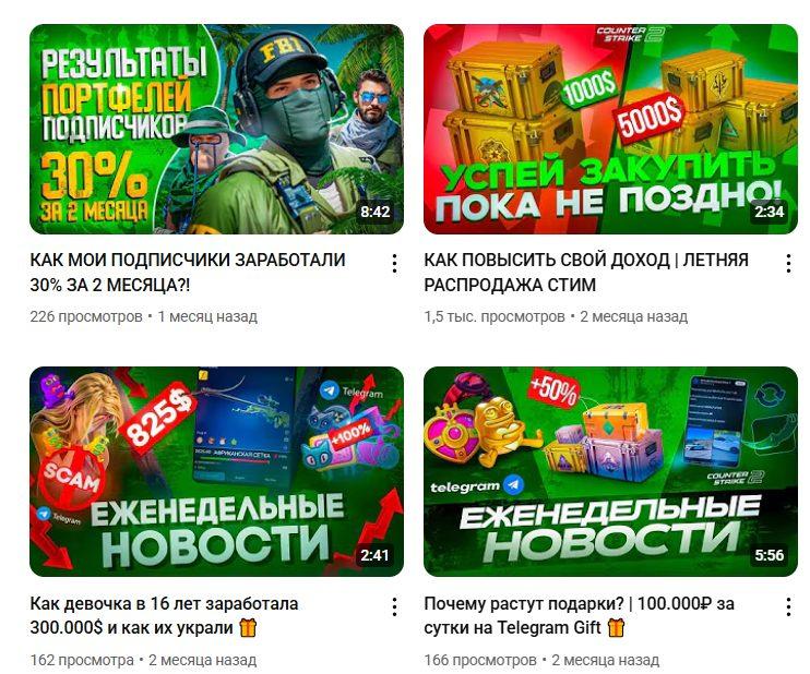 Зеленый Тг Инвестор