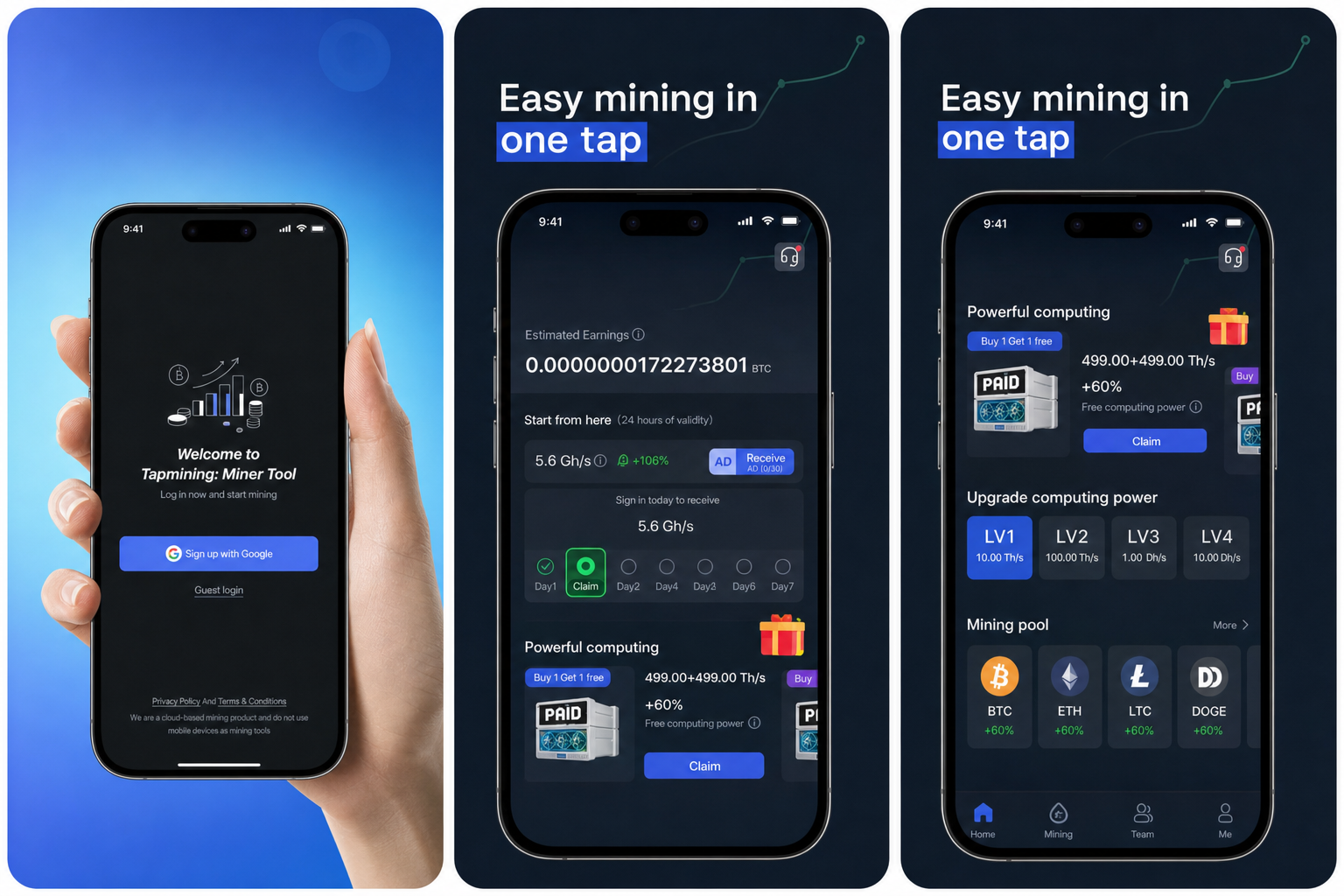 Tapmining Miner Tool