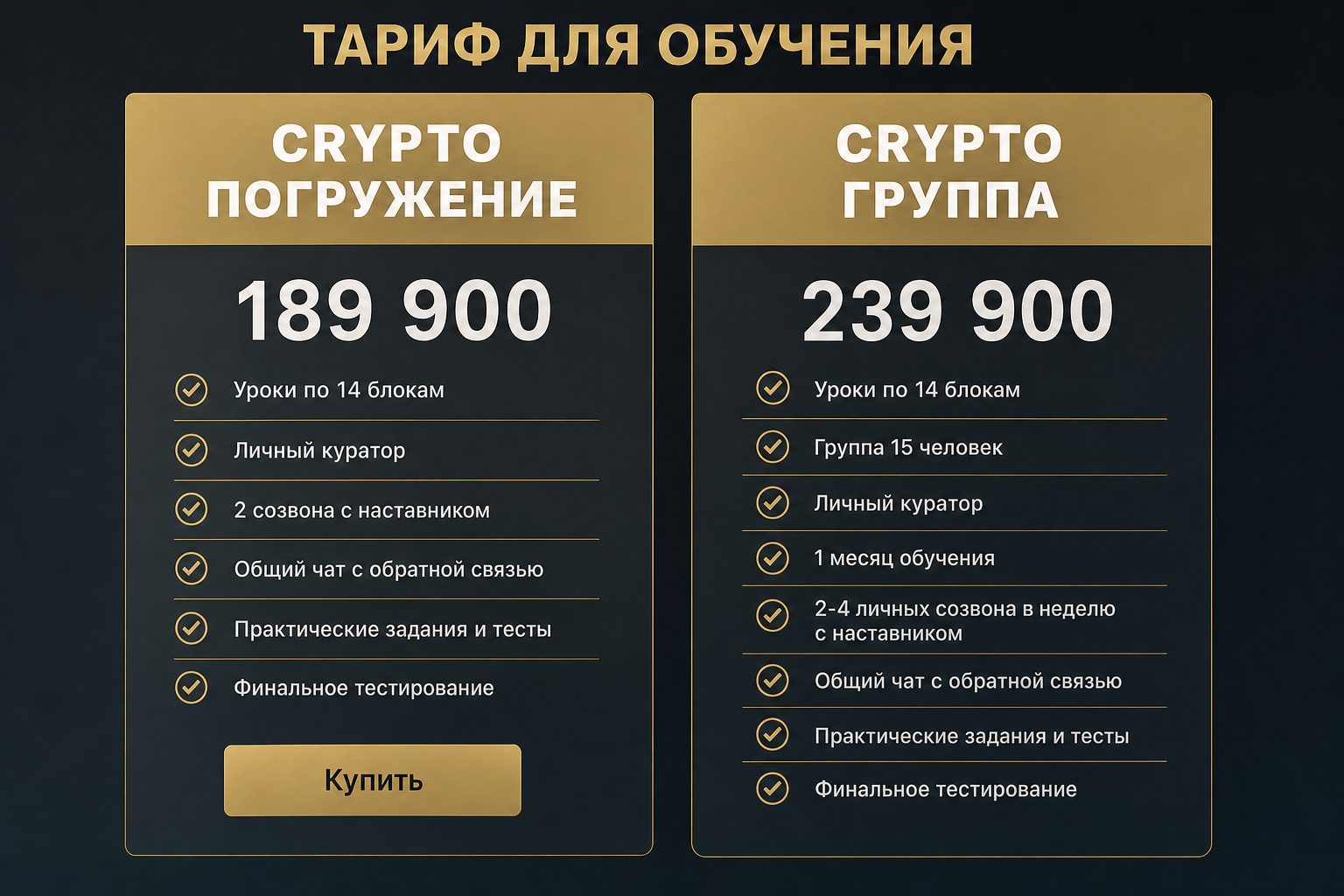 Туров Инвест / Крипта, Инвестиции