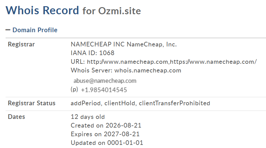 ozmi site