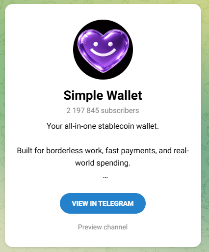 Simple Wallet