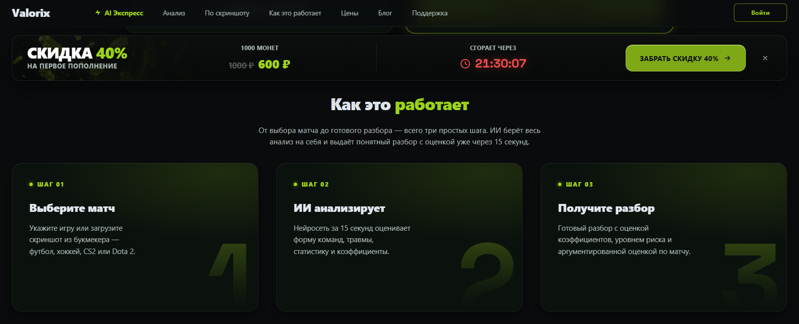 valorix ai отзывы